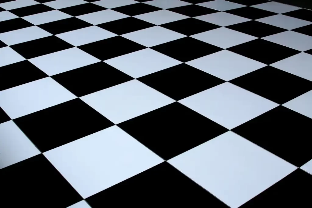 Black & White Floor Tiling