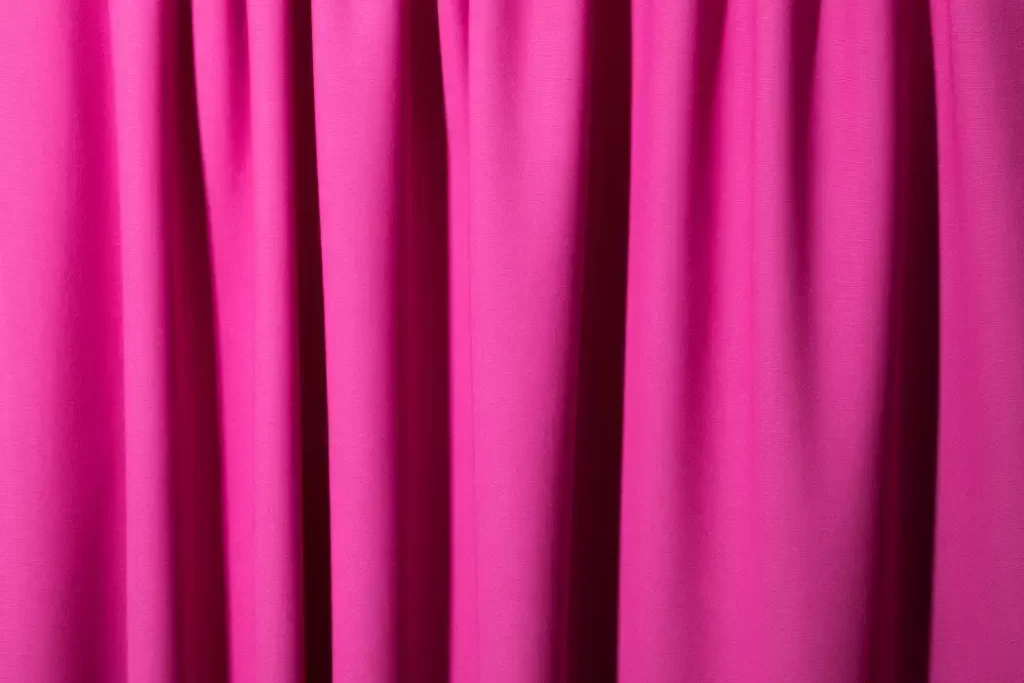 Pink Shower Curtain