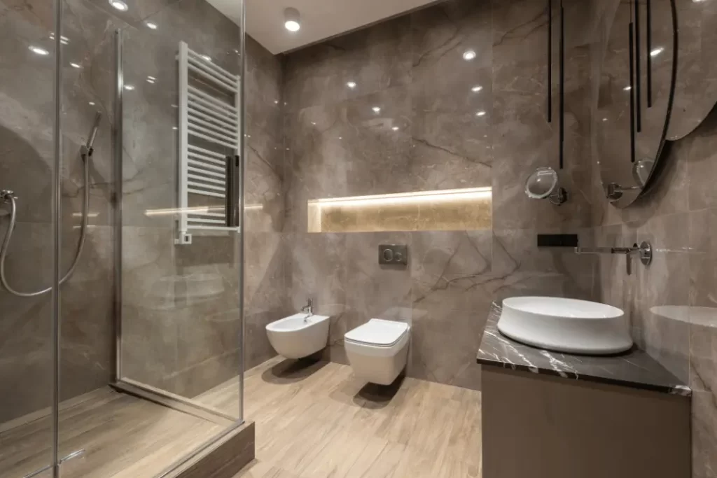 Wood Tile Showers